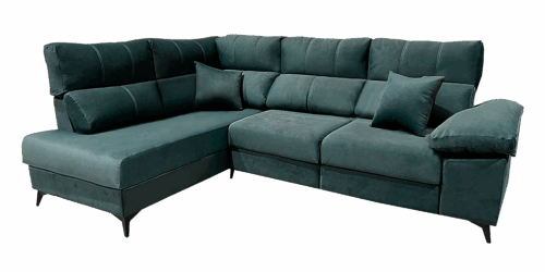 LIBRA CON SEMIRINCONA 200CM FABRIC SOFÁS