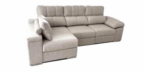 POLARIS EN CHAISELONGUE FABRIC SOFAS